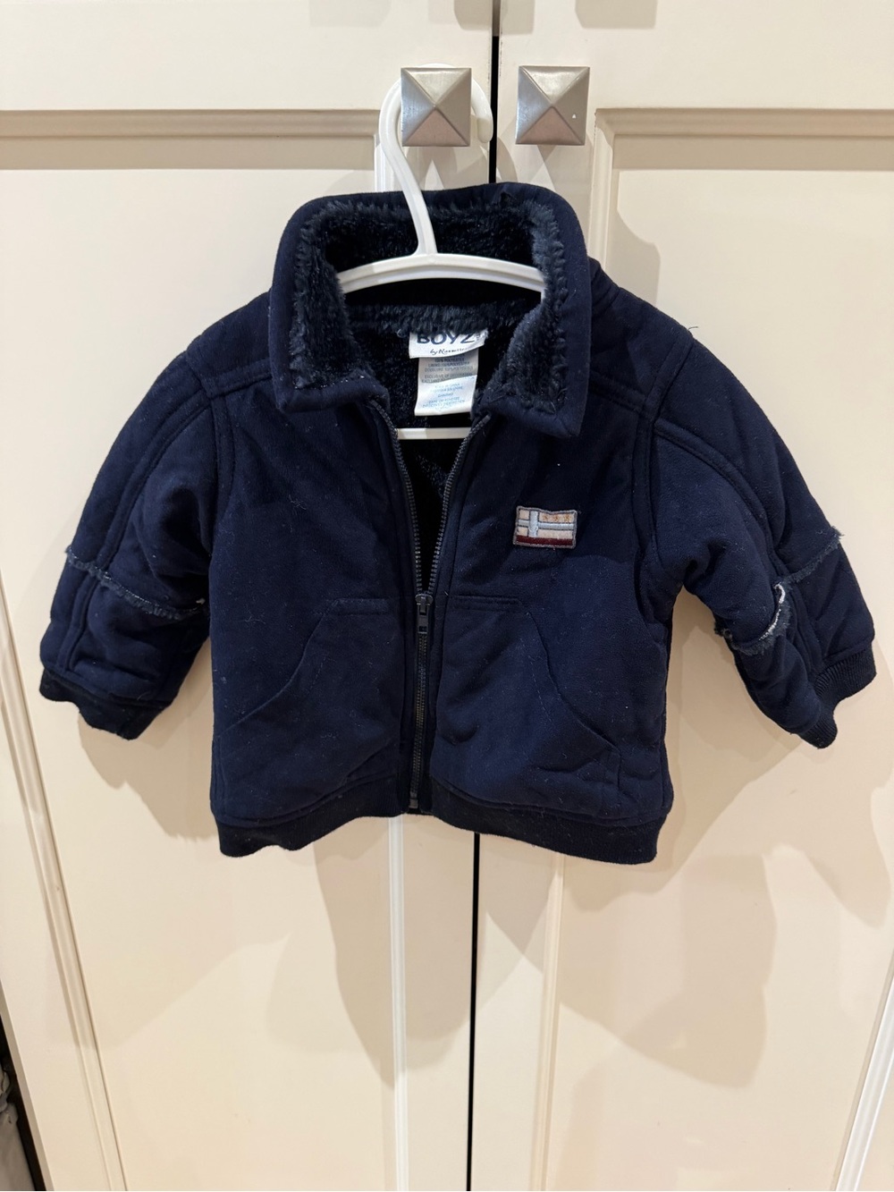 Nanette 18m navy Toddler Fleece-Lined Jacket